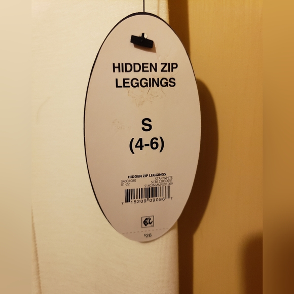 Scoop White Leggings - Picture 5 of 7